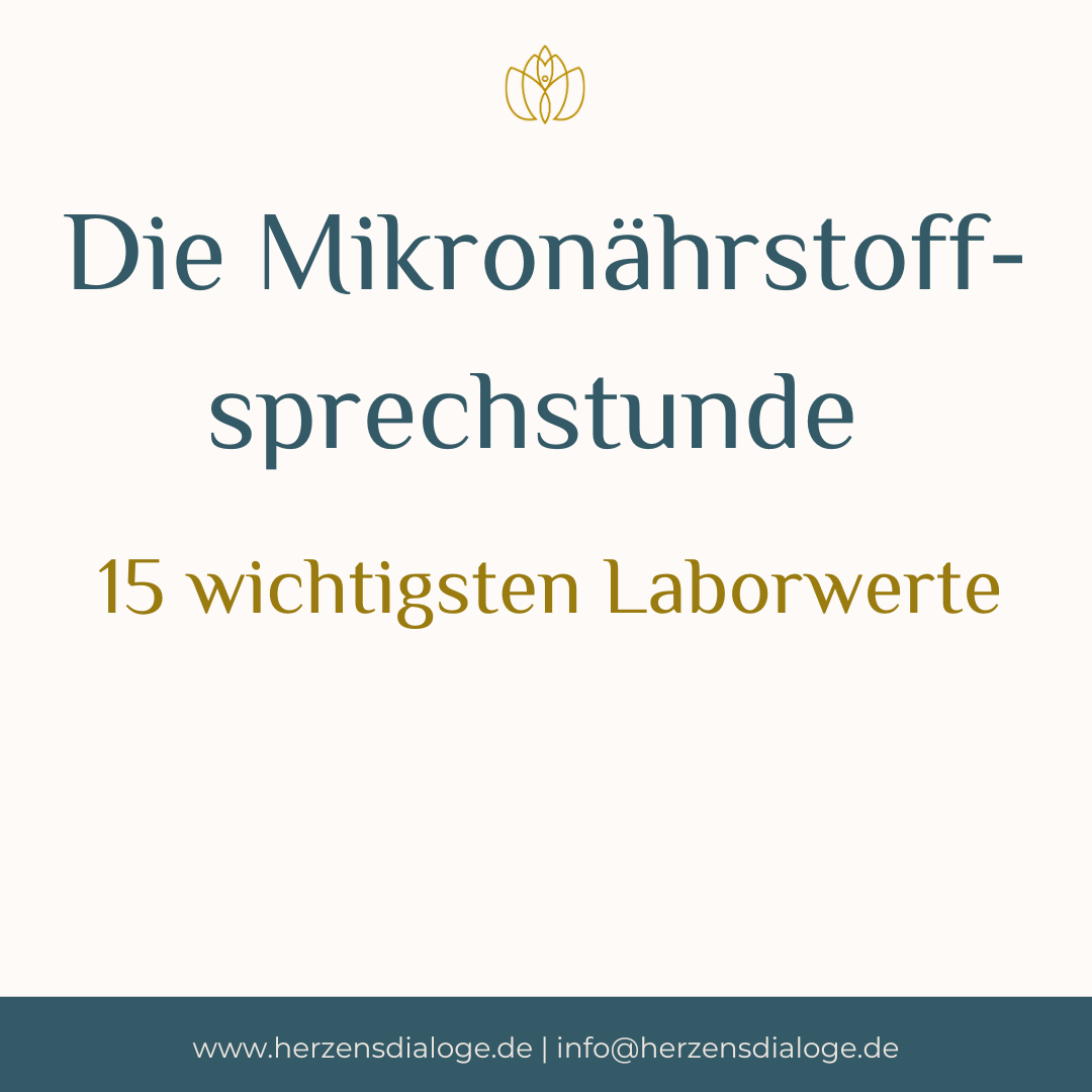 Mikronährstoffsprechstunde